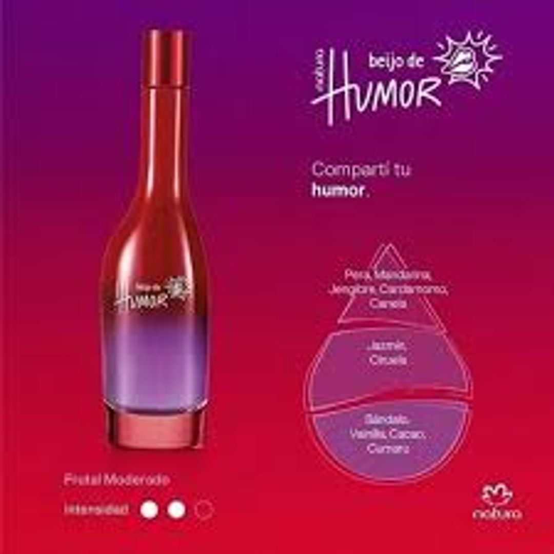 BEIJO DE HUMOR NATURA,75ML, FEMENINO