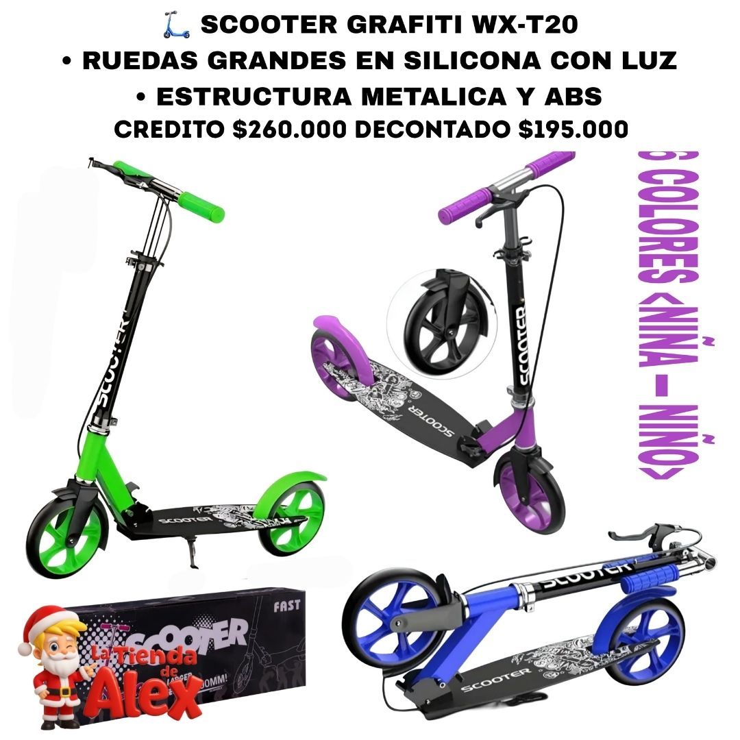 Scooter Graffiti WX-T20