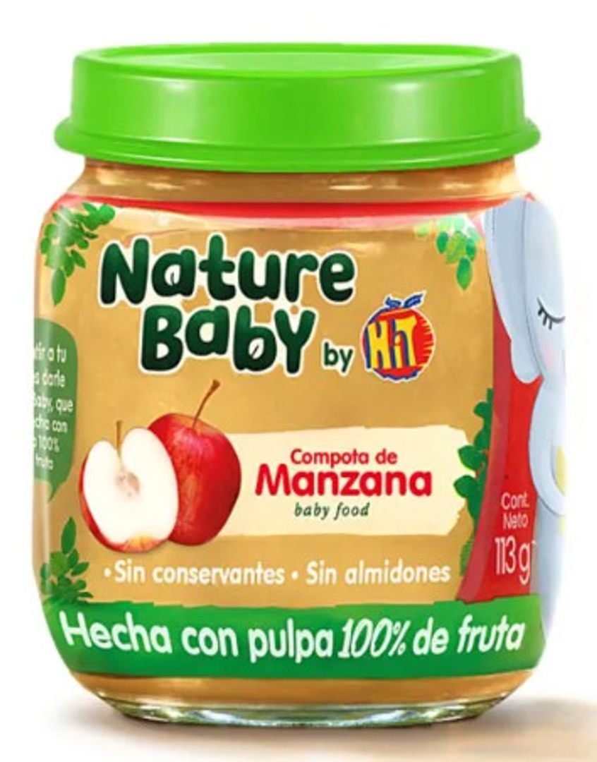 COMPOTA HIT MANZANA*113G