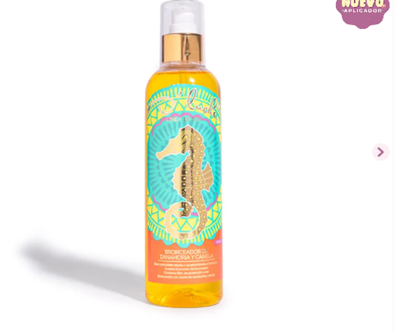 Bronceador de Zanahoria y Canela D'Luchi 250 ML