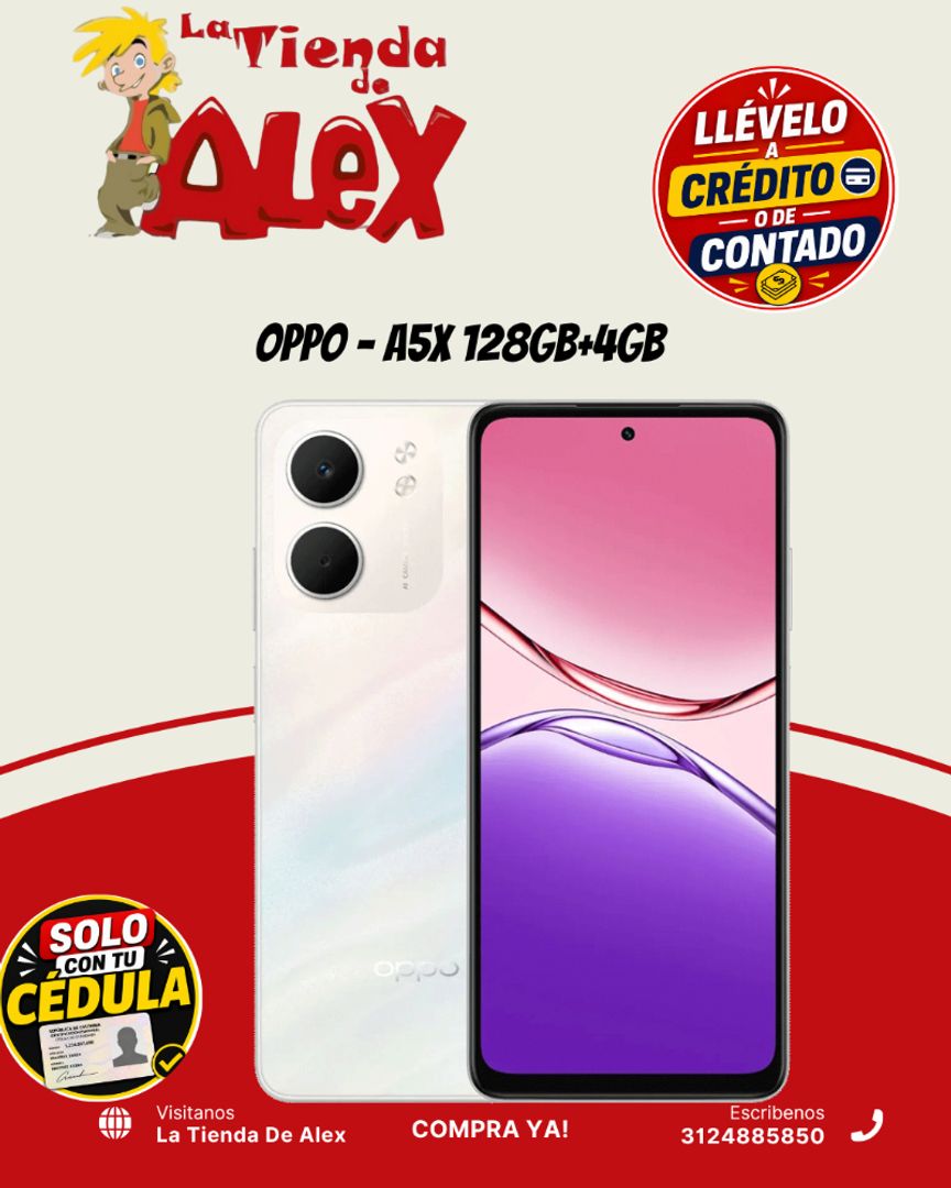 OPPO - A5X 128GB+4GB