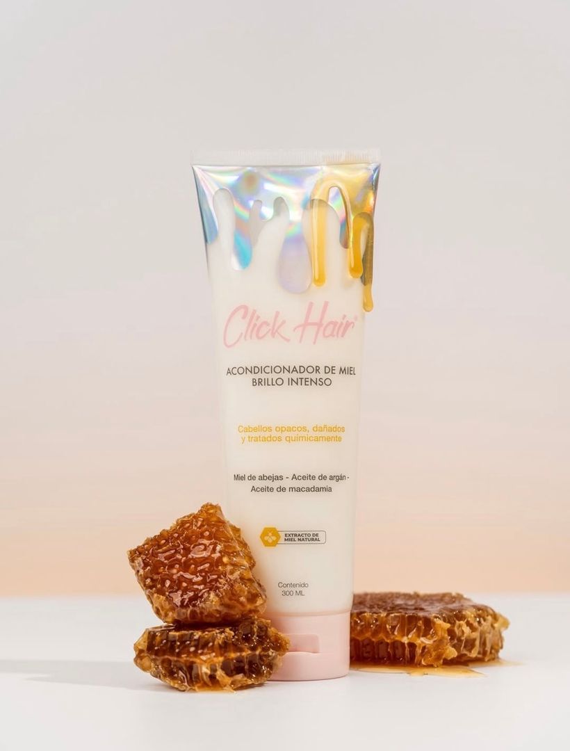 Acondicionador de miel brillo intenso 