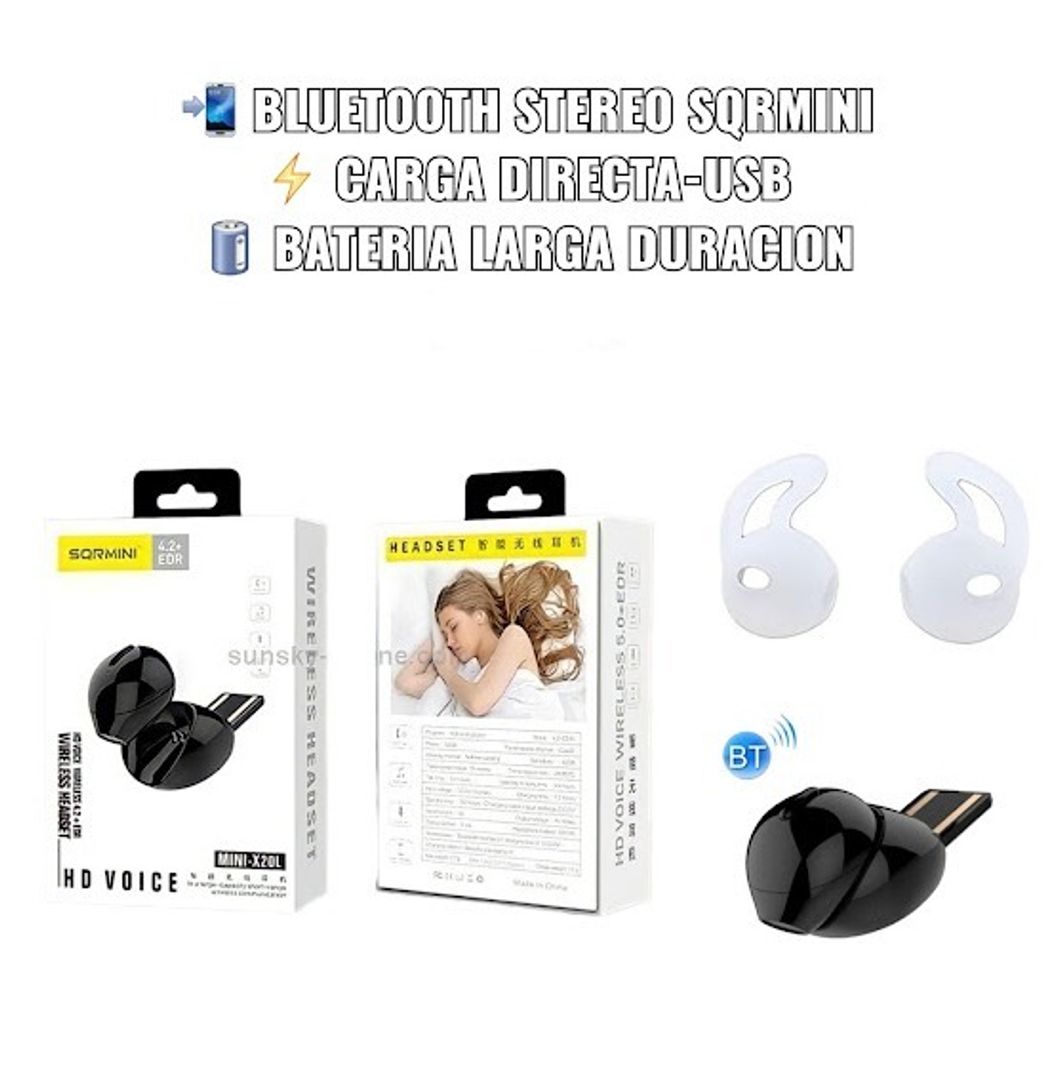 BLUETOOTH STEREO CARGA DIRECTA