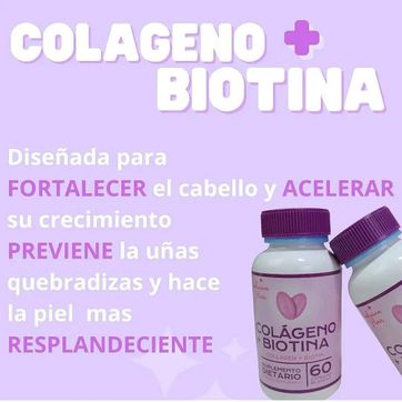 Colágeno + Biotina “Andreina Hair” - imagen 4