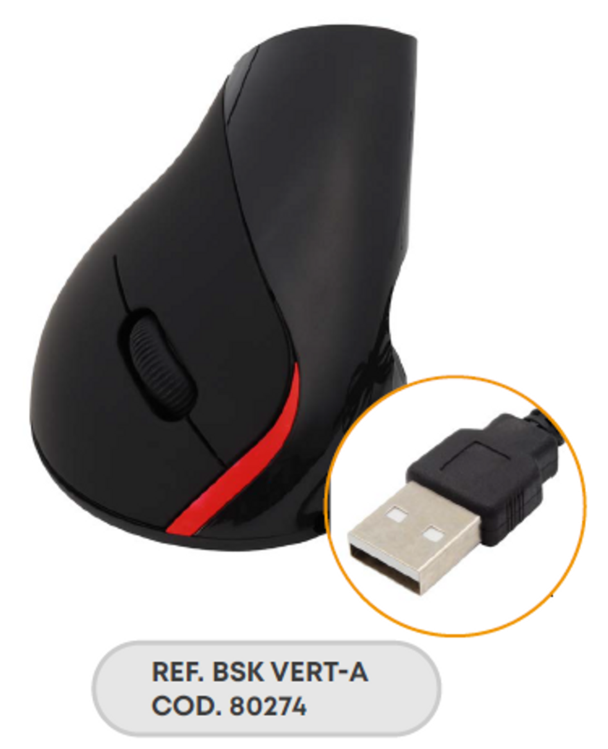 MOUSE VERTICAL ALÁMBRICO
