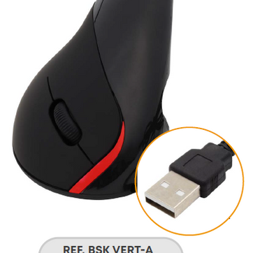 Imagen del producto MOUSE VERTICAL ALÁMBRICO