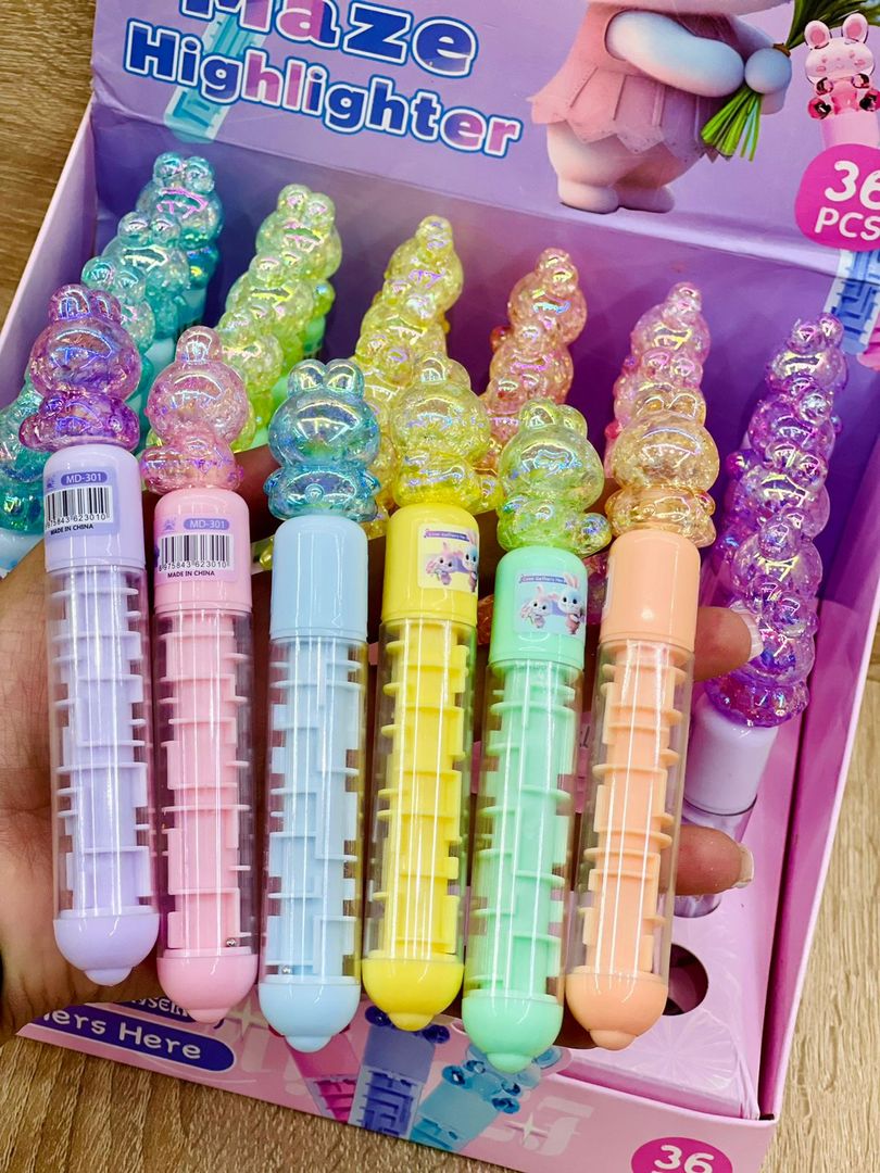 RESALTADOR CONEJITO Y DIAMANTE 