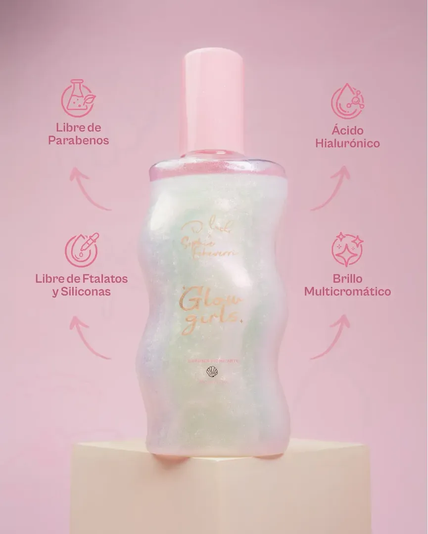 Body Shimmer Glow Girls D'Luchi x Sophie Echeverri 200ML