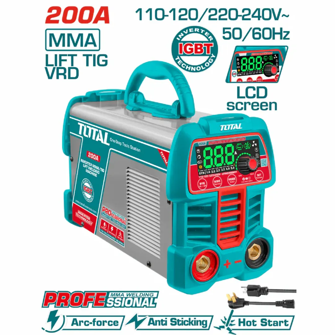 MAQUINA DE SOLDAR 200 AMP 110V/220V