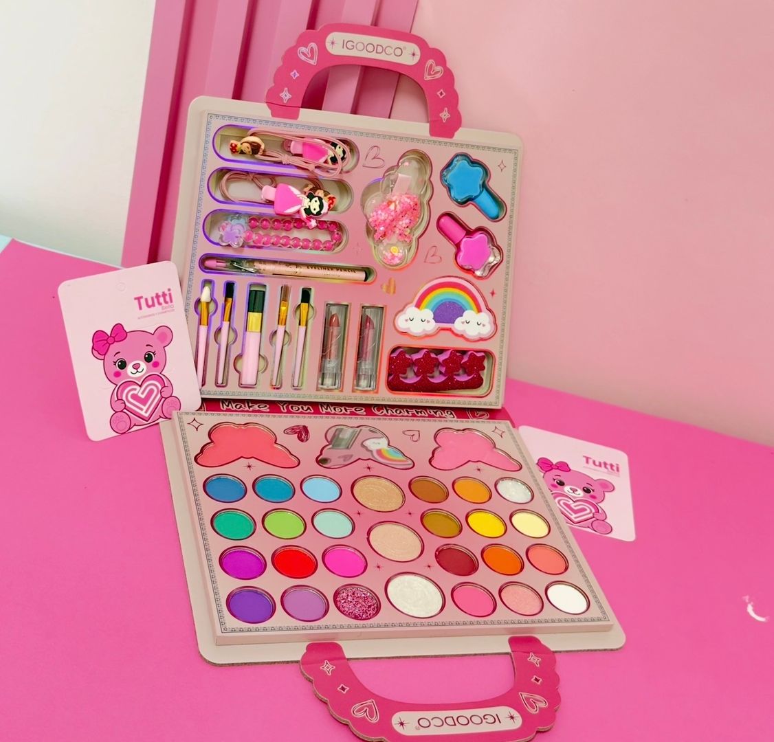 MAQUILLAJE INFANTIL COMPLETO 