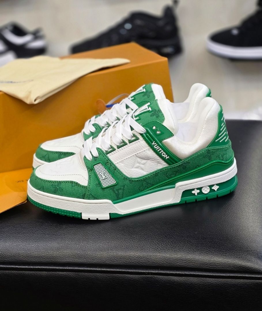 Louis Vuitton Trainer Green