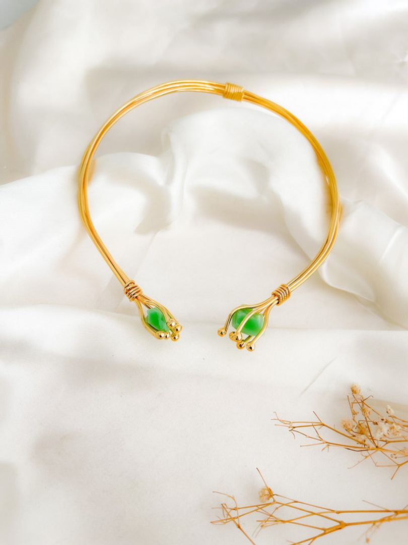 CHOKER CON PIEDRA EN LAS PUNTAS