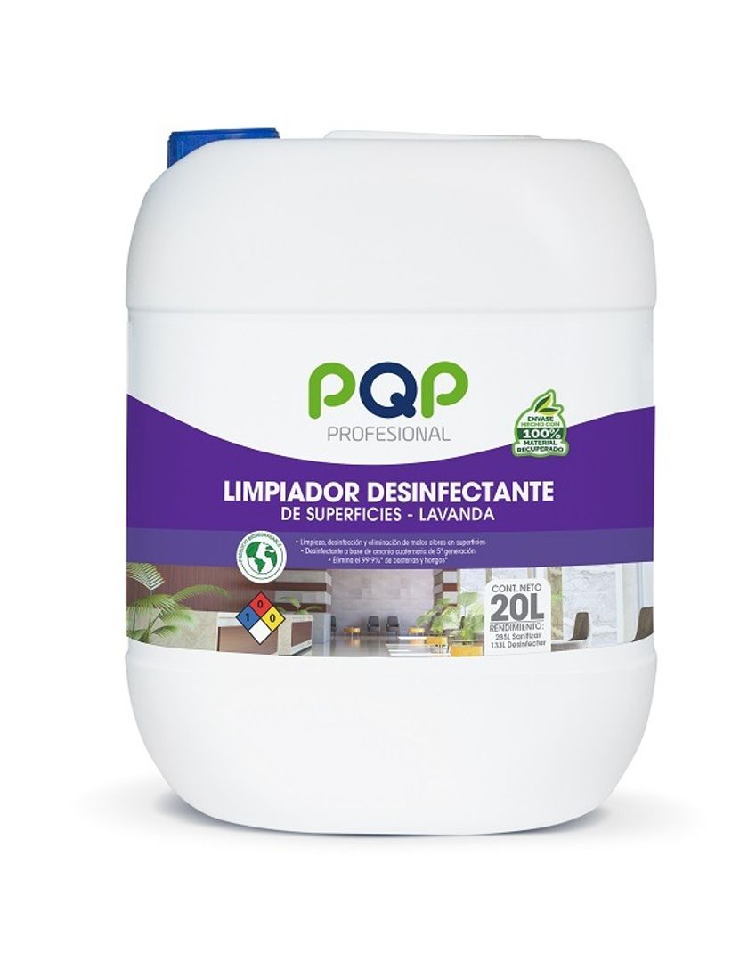   Q. LIMPIADOR DESINFECTANTE LAVANDA PQP X 20 LITROS