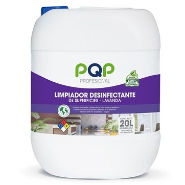 Imagen del producto   Q. LIMPIADOR DESINFECTANTE LAVANDA PQP X 20 LITROS