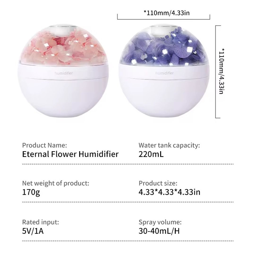 Humidificador flor eterna 
