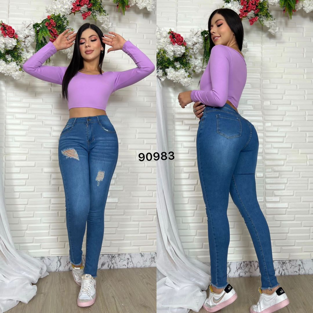 Jeans Skinny 50.000 _ Con rotos
