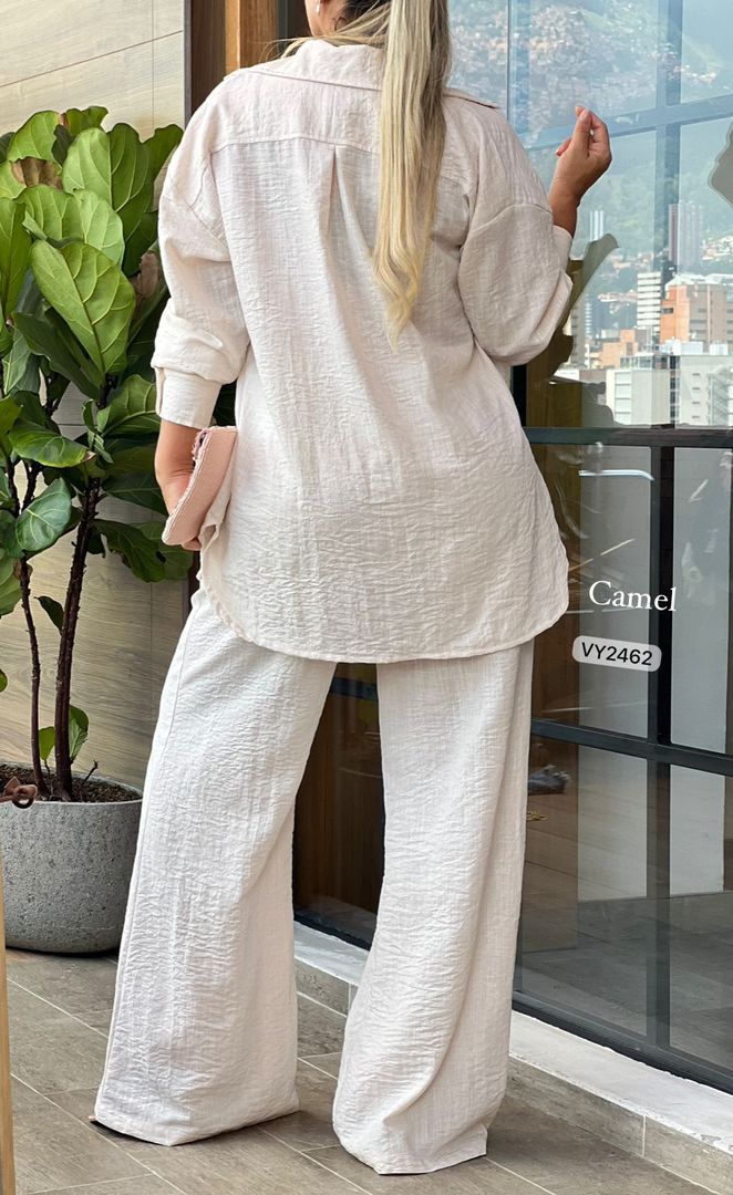 SET CAMISERA Y PANTALON VY2462