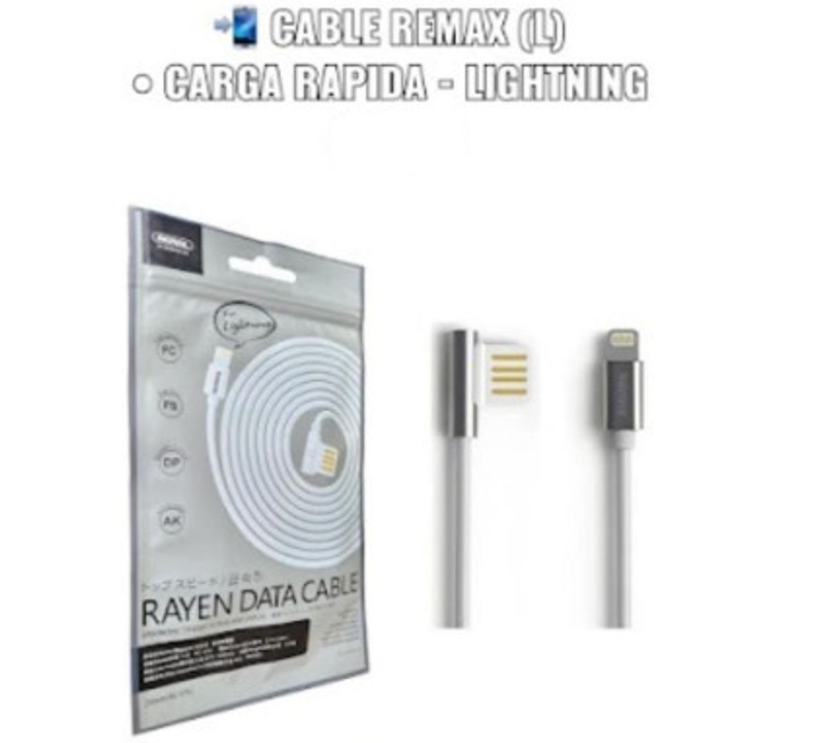 CABLE REMAX IPHONE