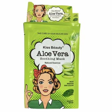 Imagen del producto MASCARILLA VELO MUÑECAS ALOE, MIEL, ÁCIDO H, CARBÓN KISS BEAUTY