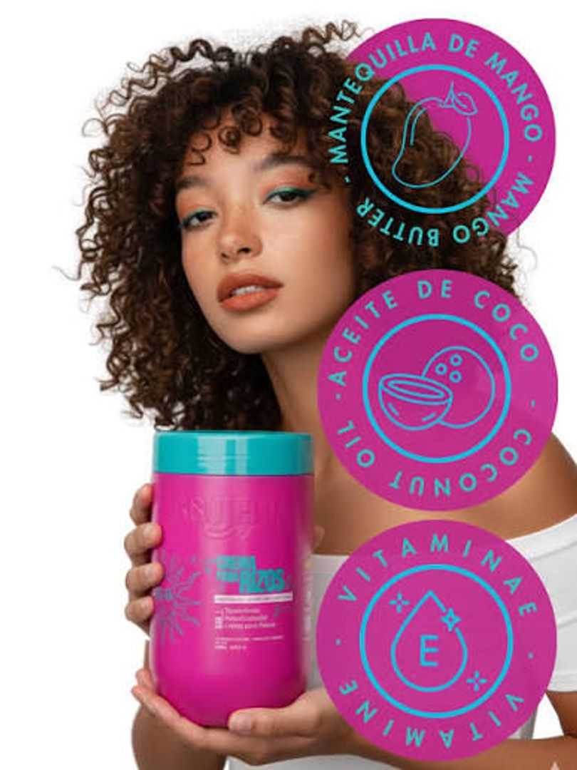 CREMA PARA RIZOS 1000ML BRUJERIA