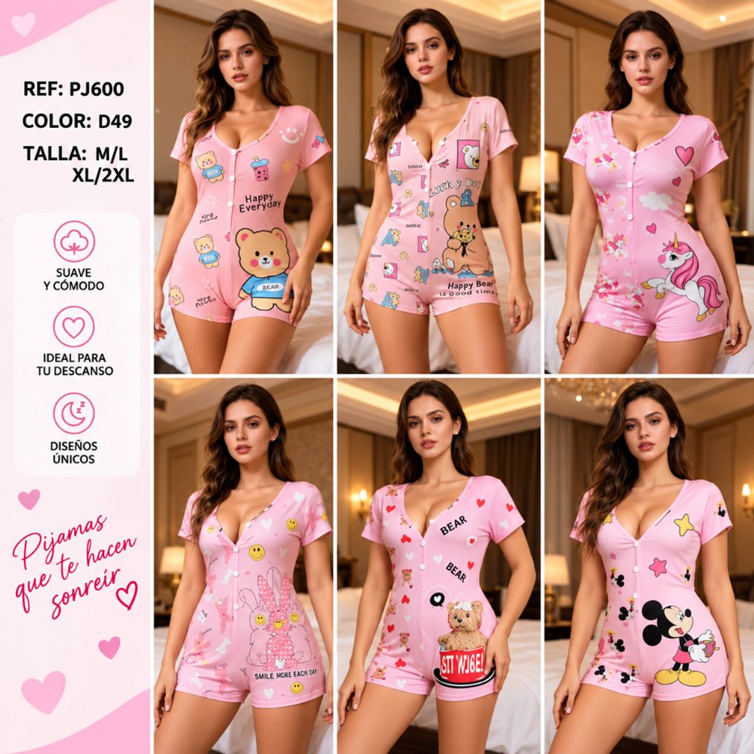 PIJAMA DAMA (X MEDIA DOCENA)
