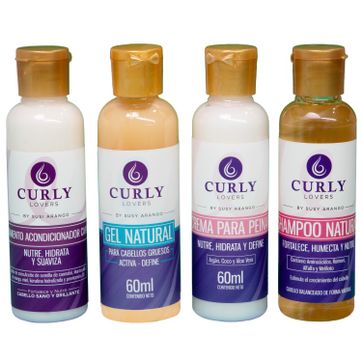 Imagen del producto KIT VIAJERO X4 CURLY LOVERS