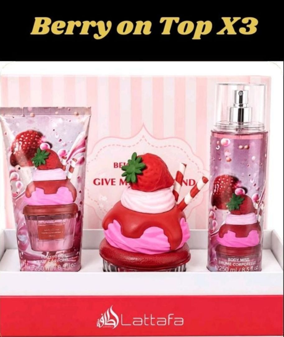 BERRY ON TOP X3