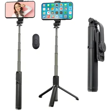 Selfie Stick con Trípode Integrado Bluetooth Q07 - imagen 1