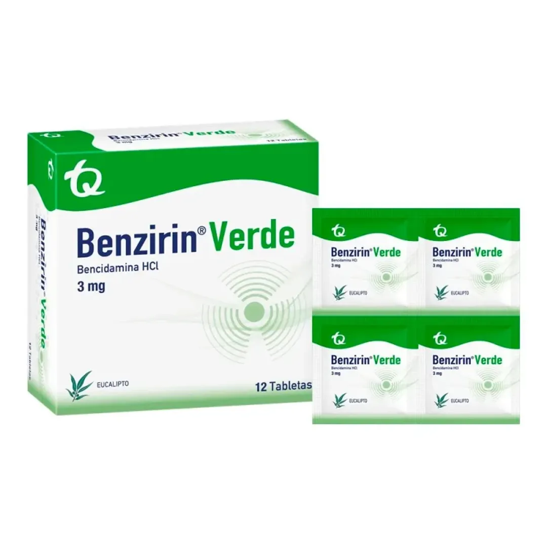 BENZIRIN VERDE MAST SOB X 4 TAB