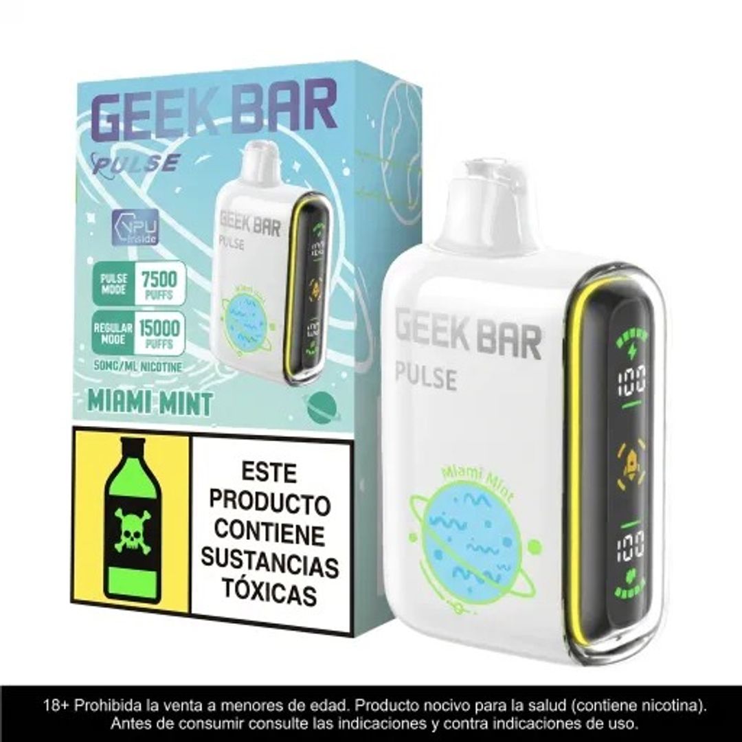 Geek Bar Pulse Miami Mint 15.000 Puffs