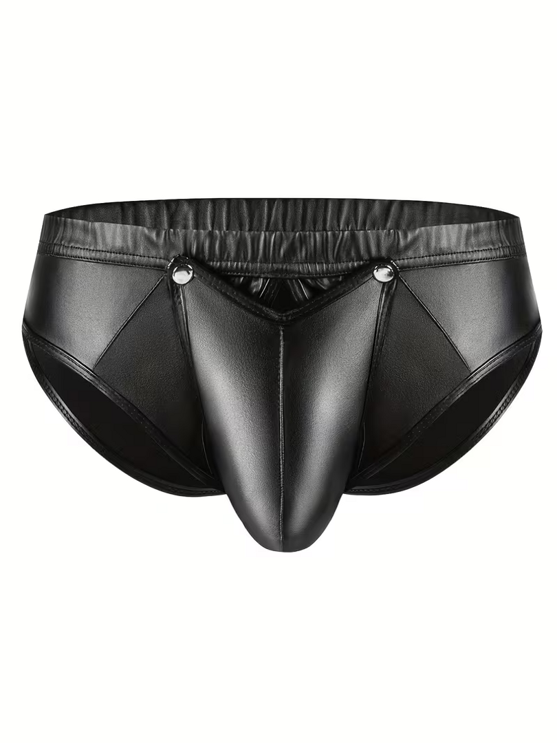 BOXER CUERINA CON VENTANA FRONTAL