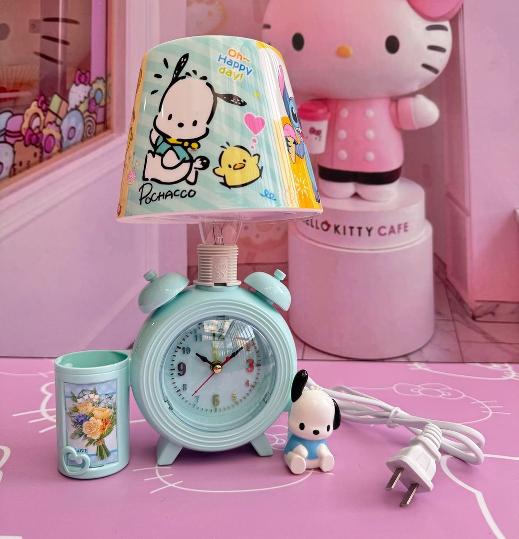 Reloj/lampara Sanrio 