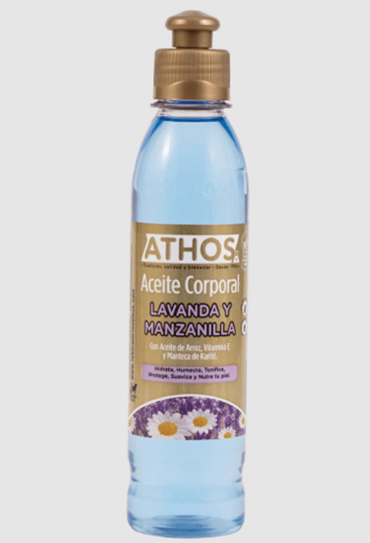 ACEITE LAVANDA Y MANZANILLA ATHOS - 250ML