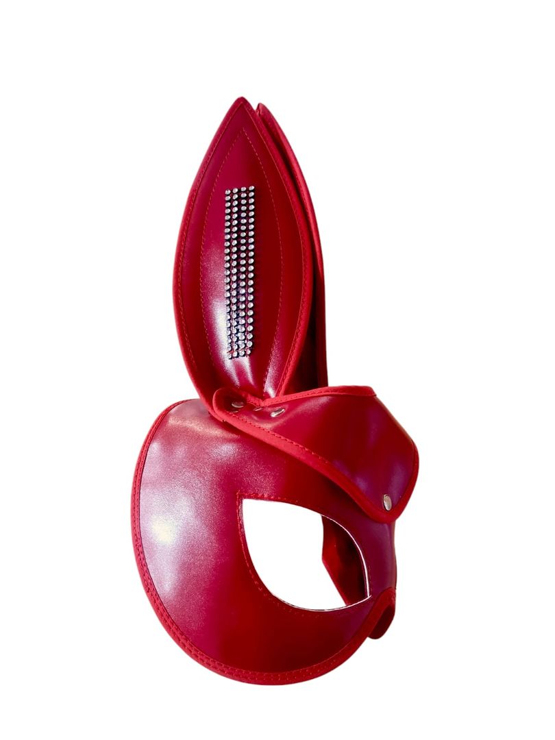 MÁSCARA DE CONEJO CHAROL. 