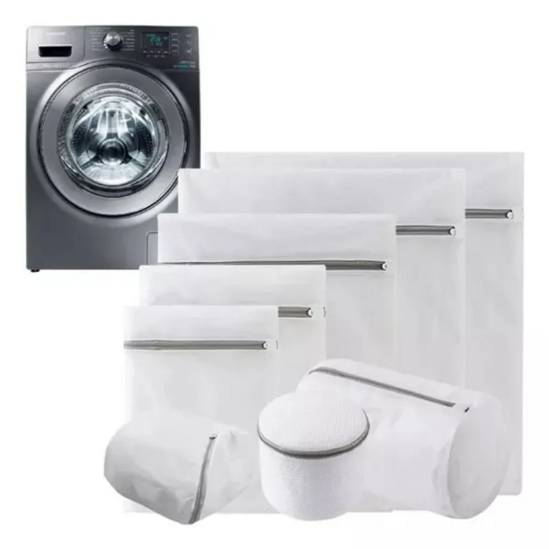 SET X8 BOLSAS PARA LAVADO DE ROPA DELICADA