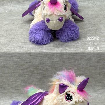 Imagen del producto UNICORNIO PELUDITO 35 CM