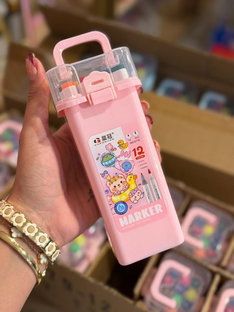ESTUCHE MARKET X12