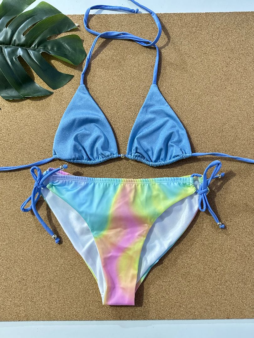 Isabella Taidai/top azul 