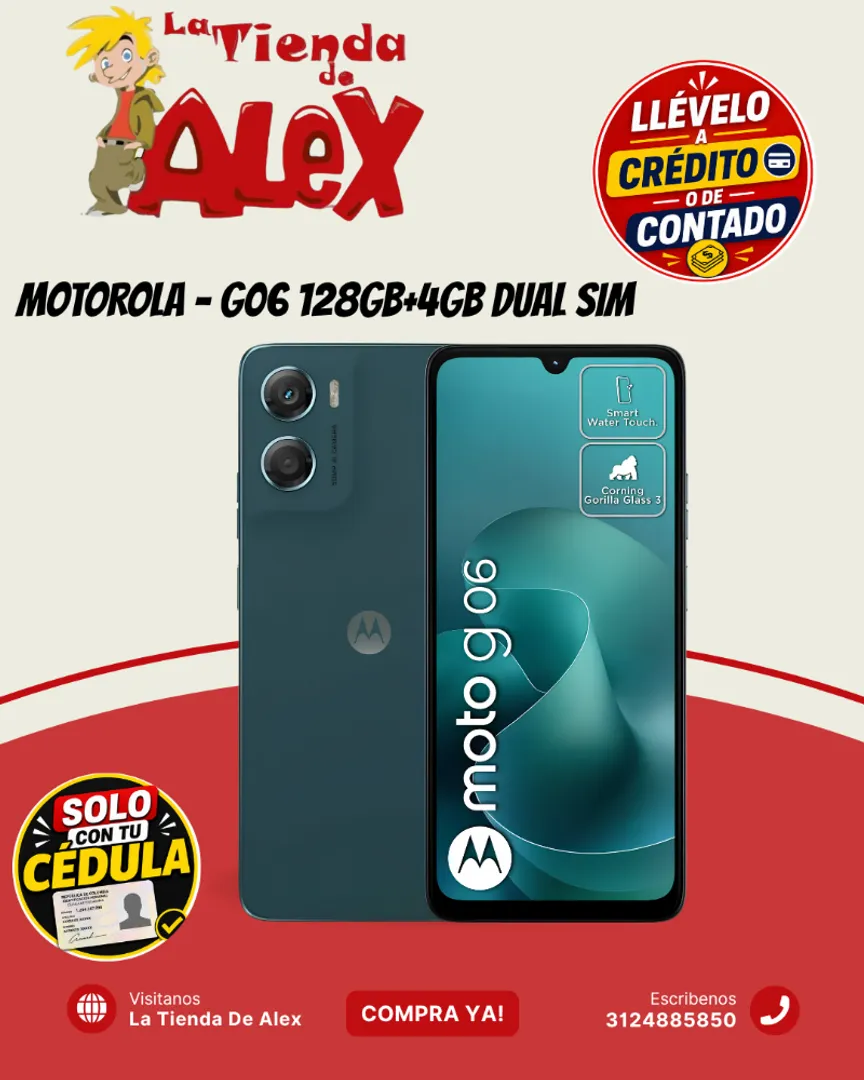 MOTOROLA - G06 128GB+4GB DUAL SIM
