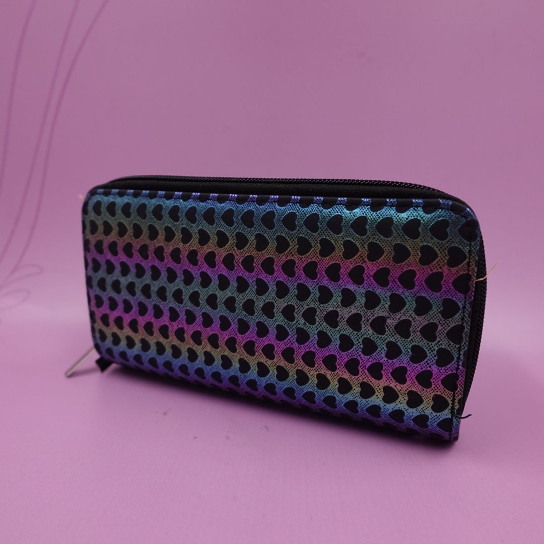 BILLETERA CORAZONES DOS CIERRES  - JMF3113