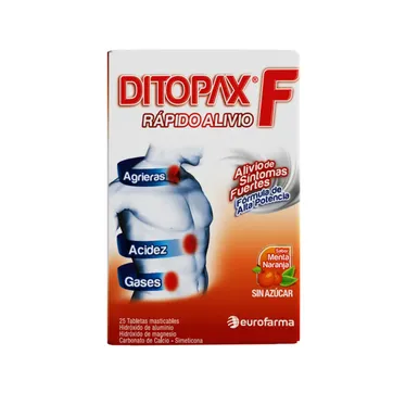 Imagen del producto DITOPAX FORTE ROJO SOB X 5 TAB