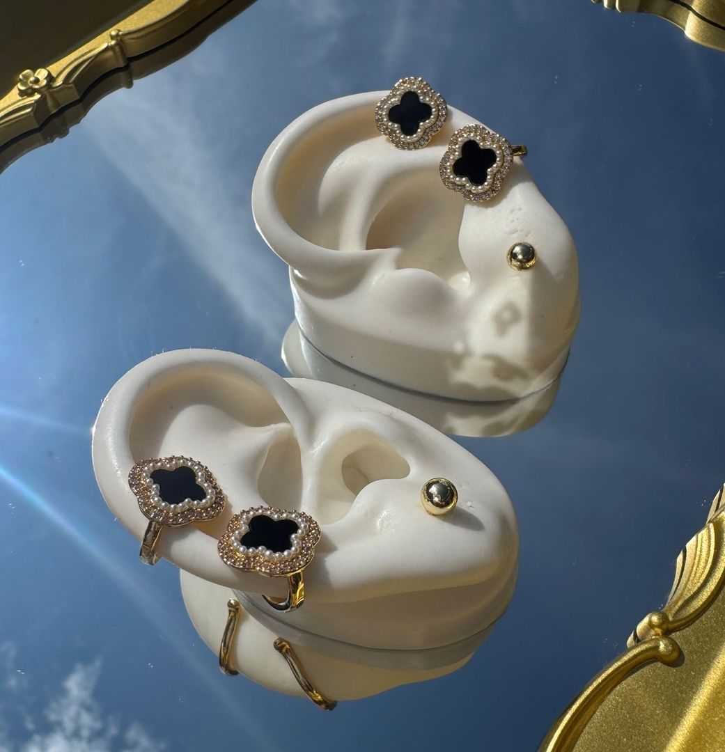 Ear cuff rodio 