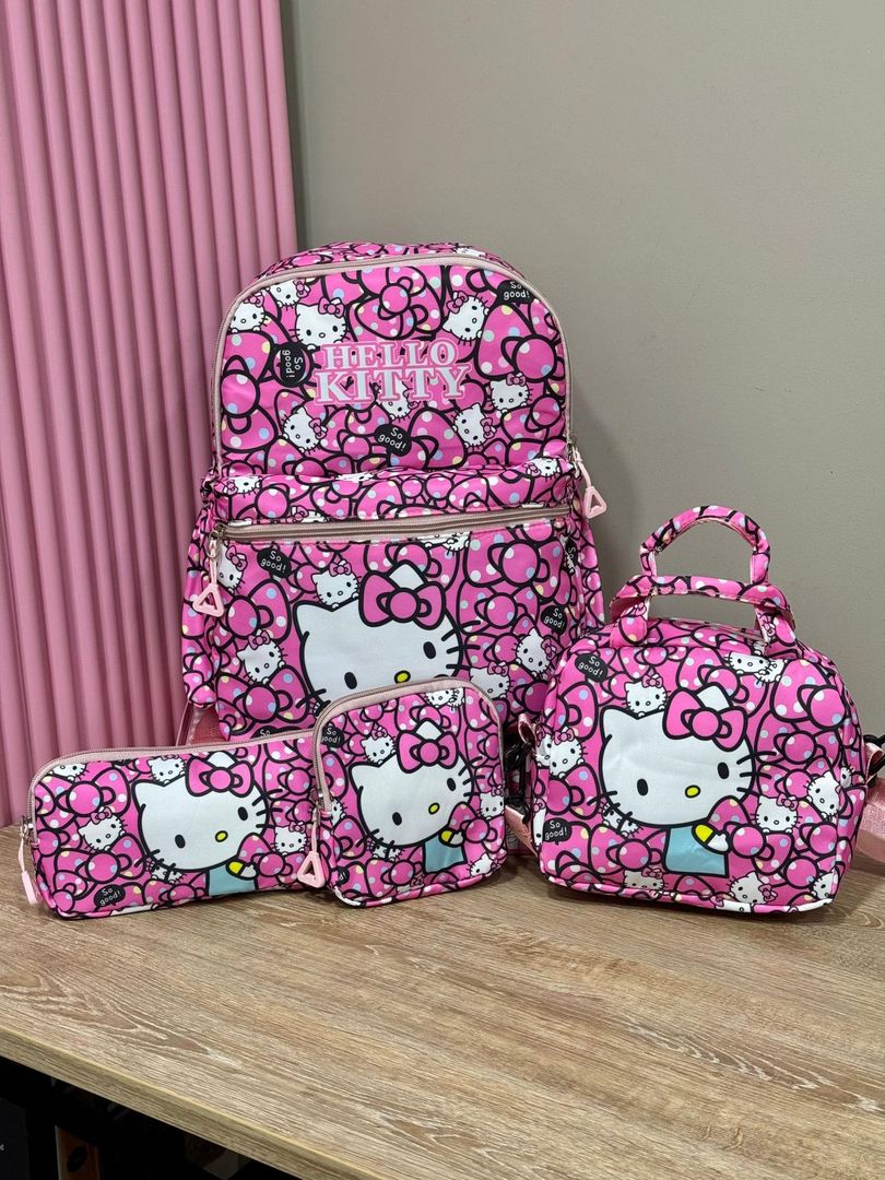 BOLSO HELLO KITTY X4