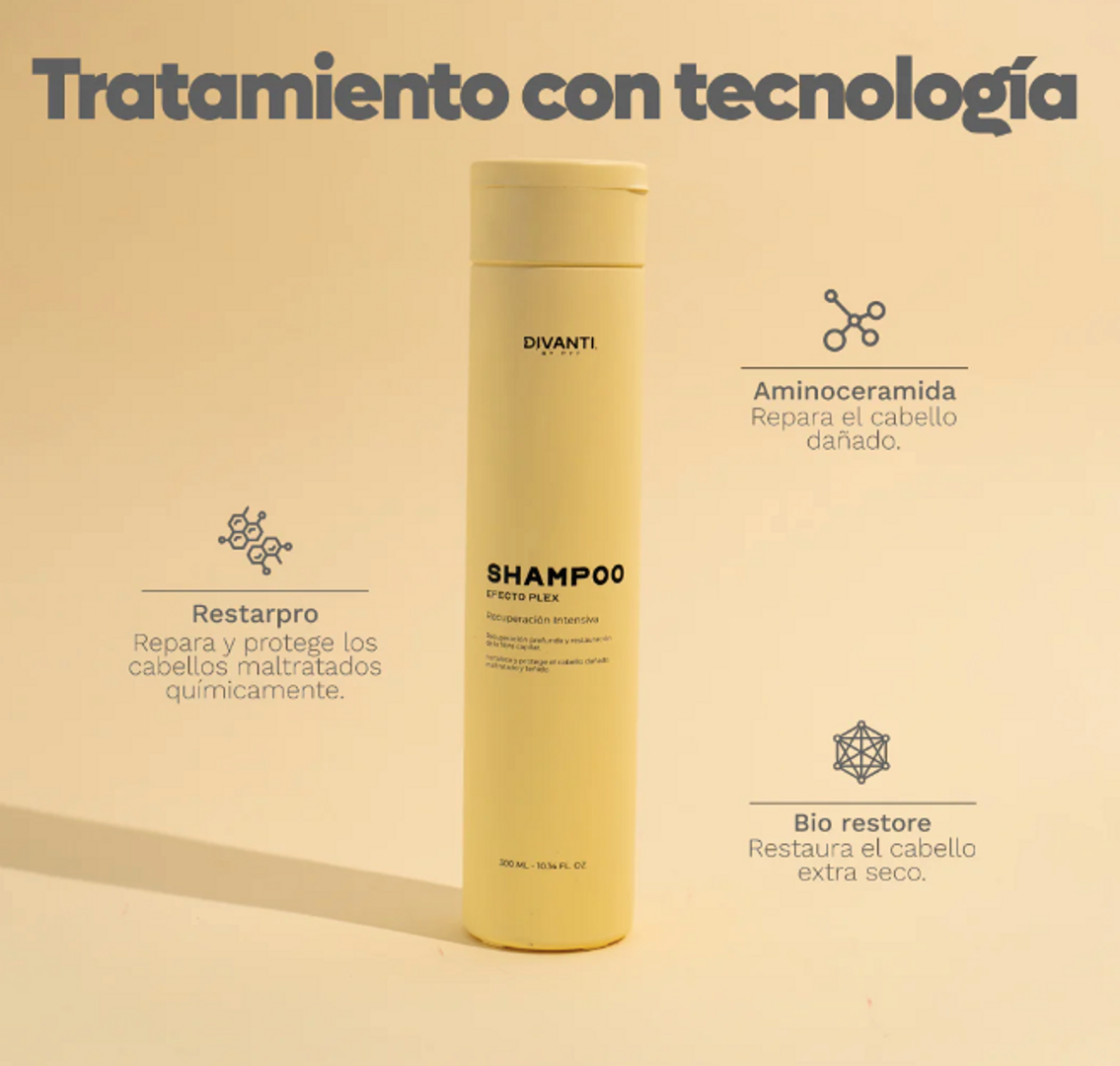 Shampoo Divanti Efecto Plex