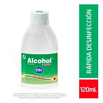 Imagen del producto ALCOHOL MK X 120 ML