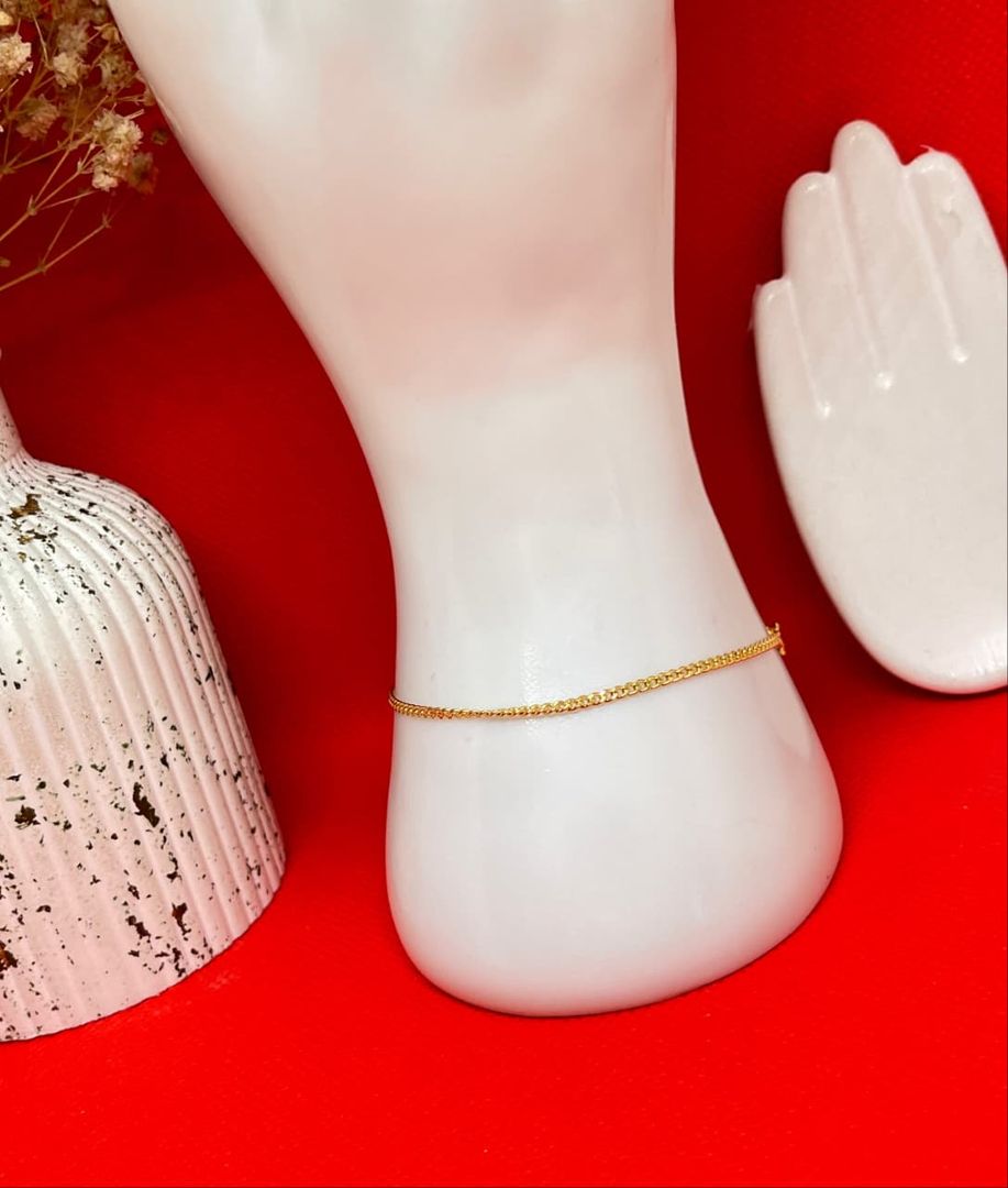 Pulsera cubanita de 18cm y 1.7mm 