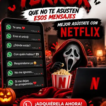Imagen del producto NETFLIX PANTALLA 30 DIAS