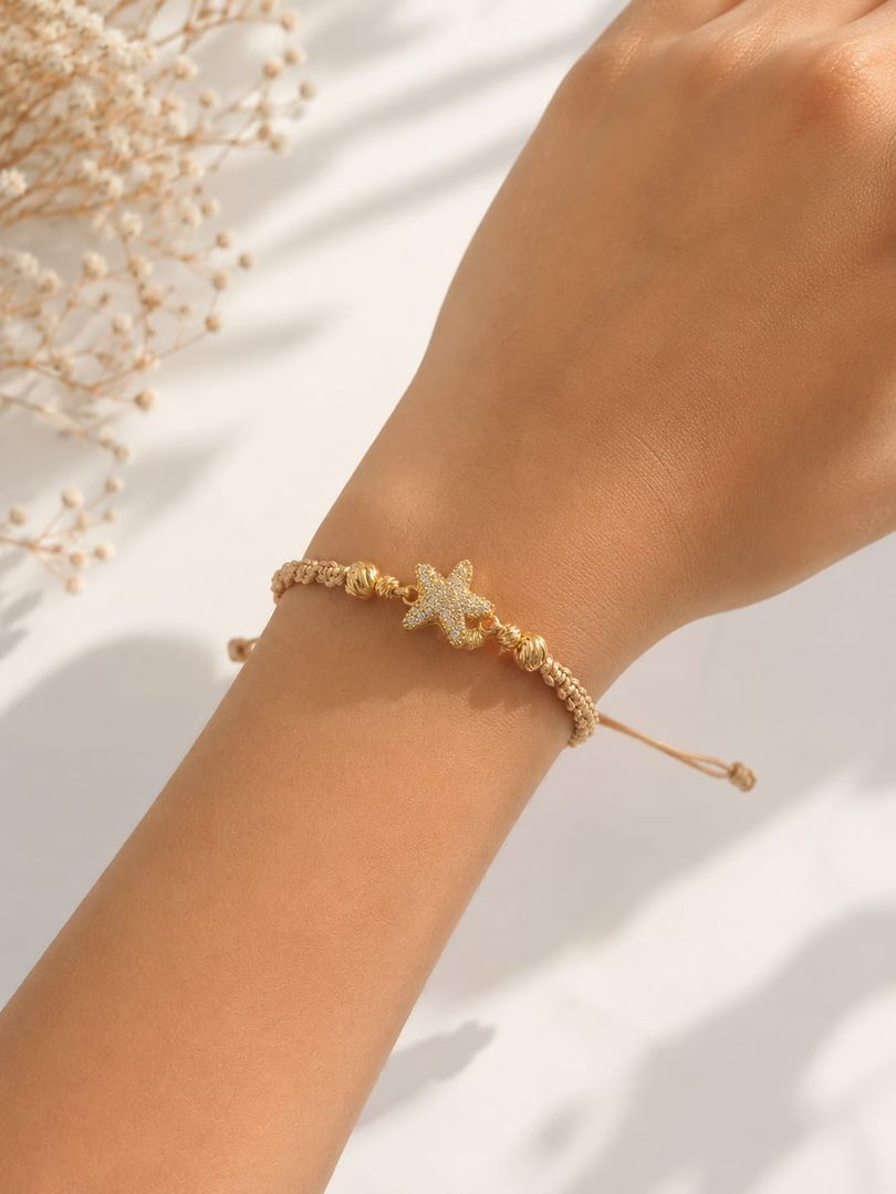 Pulsera arena y mar