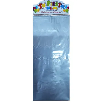 Imagen del producto Mantel plastico plateado 