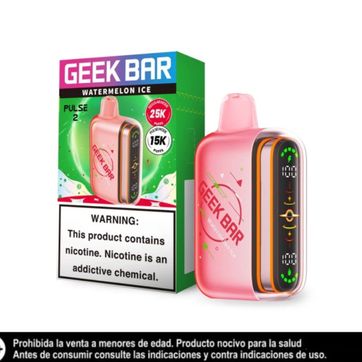 Imagen del producto Geek Bar Pulse 2 Watermelon Ice 25.000 Puffs
